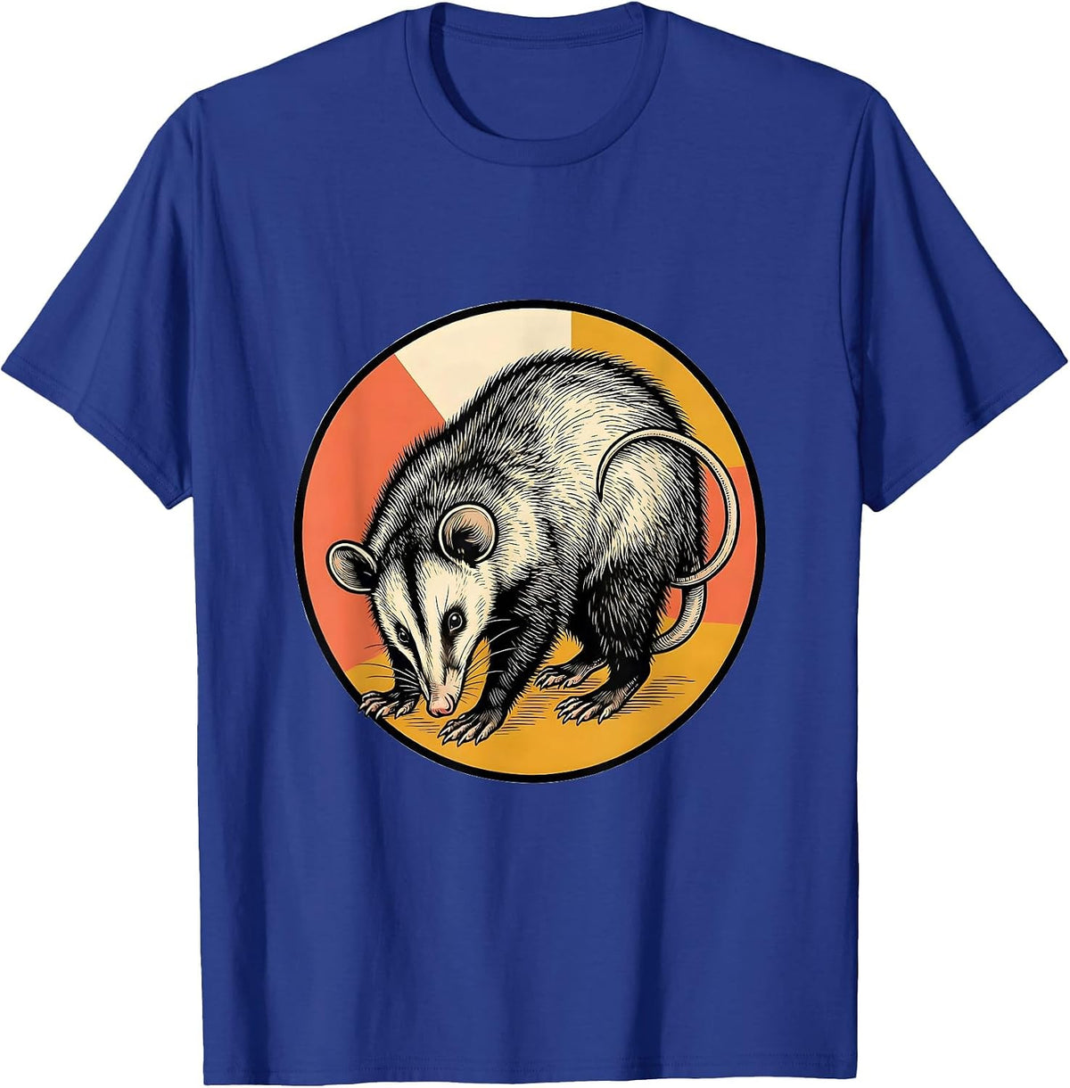 Sealed Opossum Bowing Funny Animal Meme Gift T-Shirt - Royal Blue