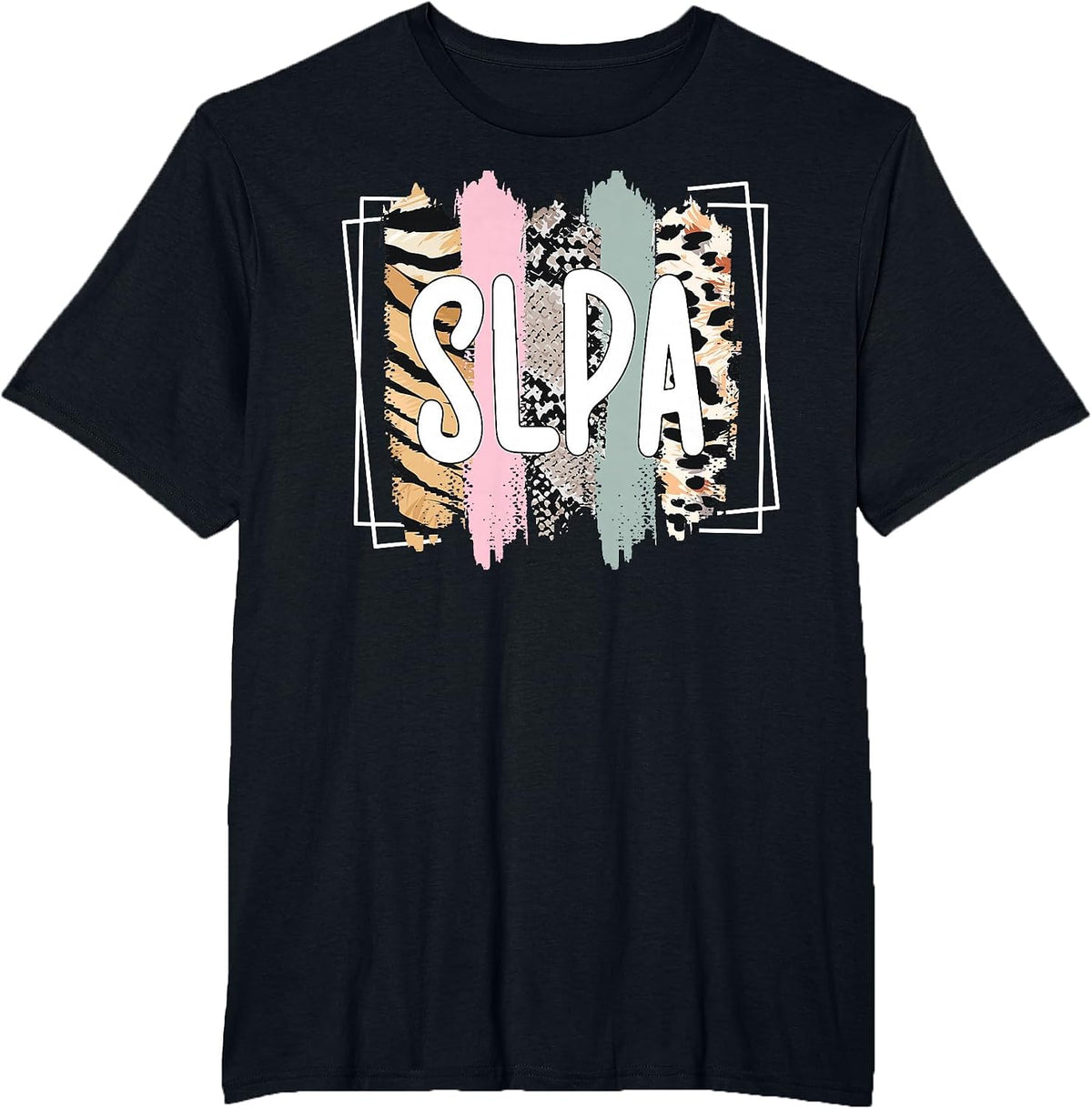 Best SLPA Speech-Language Pathology Assistant T-Shirt - Black