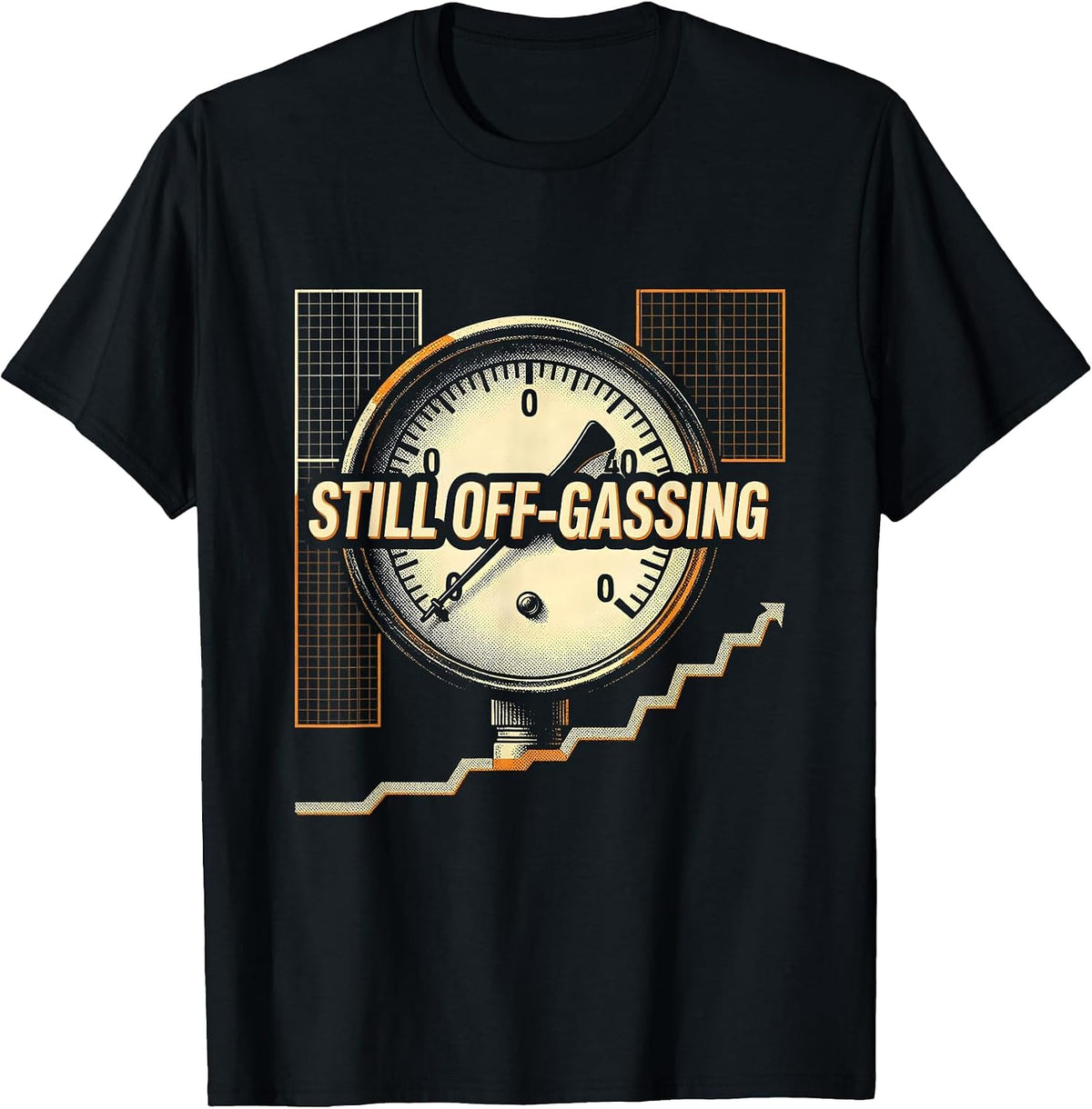 Men's Still Off-Gassing Funny Scuba Diving Diver Humor T-Shirt - Black
