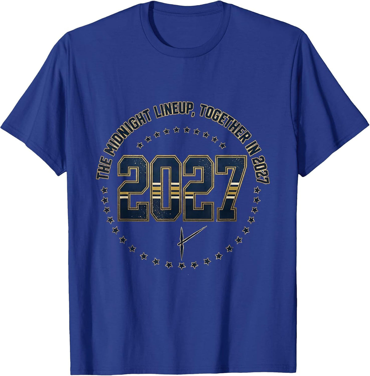 Men's The Midnight Lineup Together In 2027 Sports Family Matching T-Shirt - Royal Blue