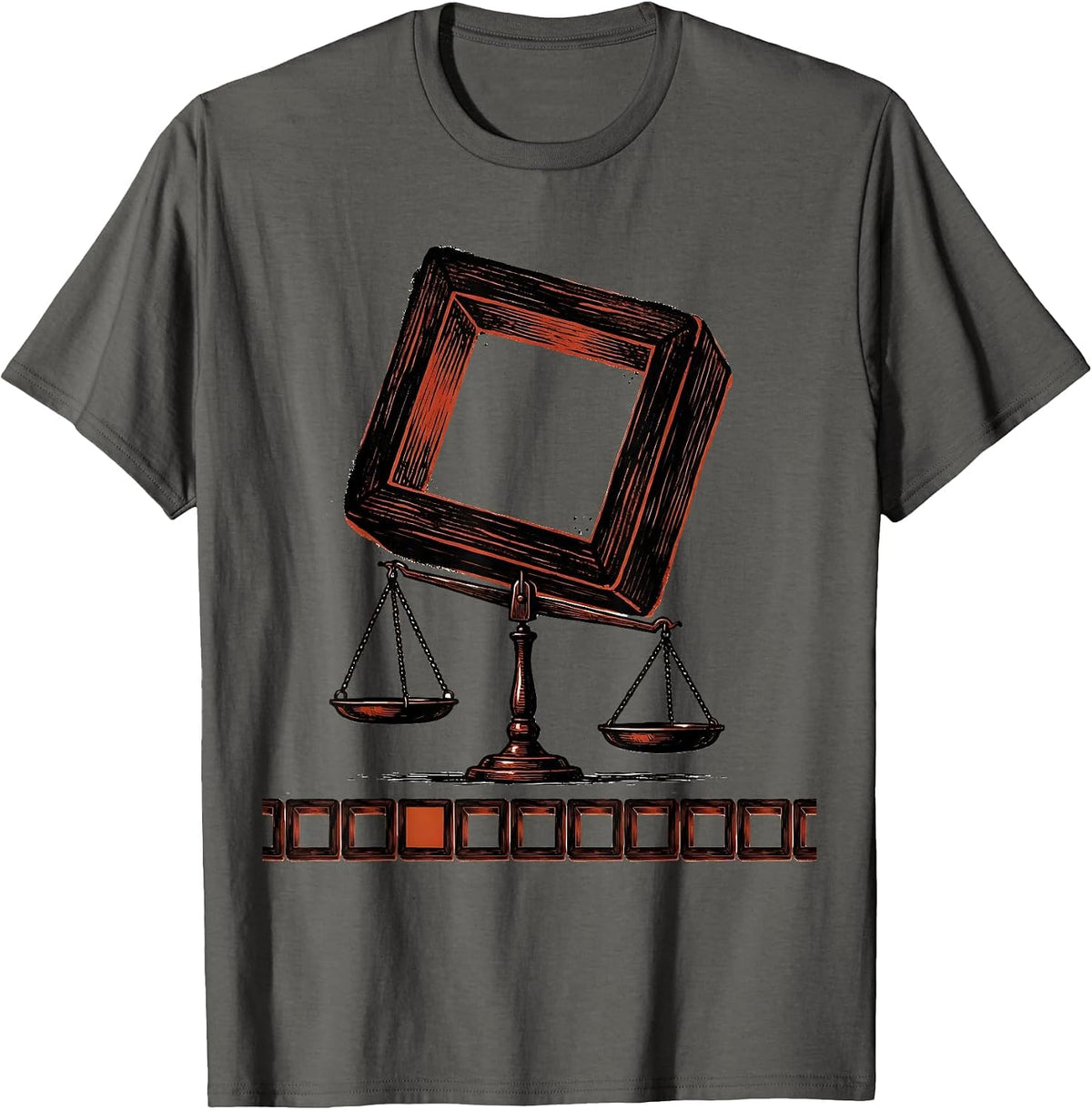Blank Element Cell Periodic Table Chemistry Humor T-Shirt - Asphalt Grey