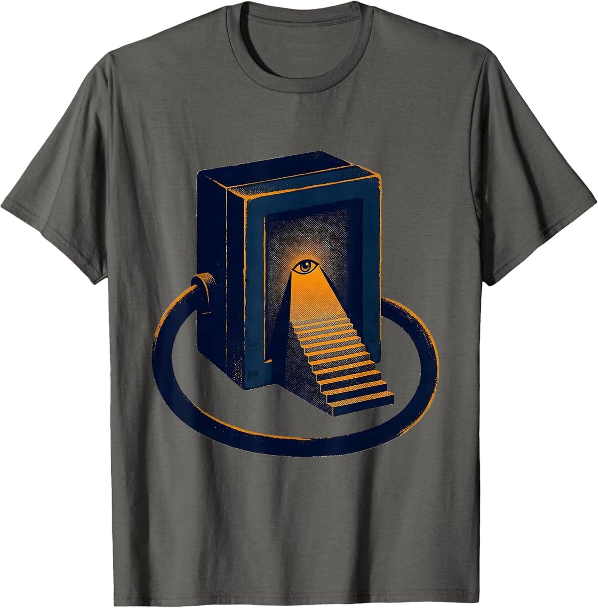 Transducer Beam Ultrasound Tech Sonographer Humor T-Shirt - Asphalt Grey