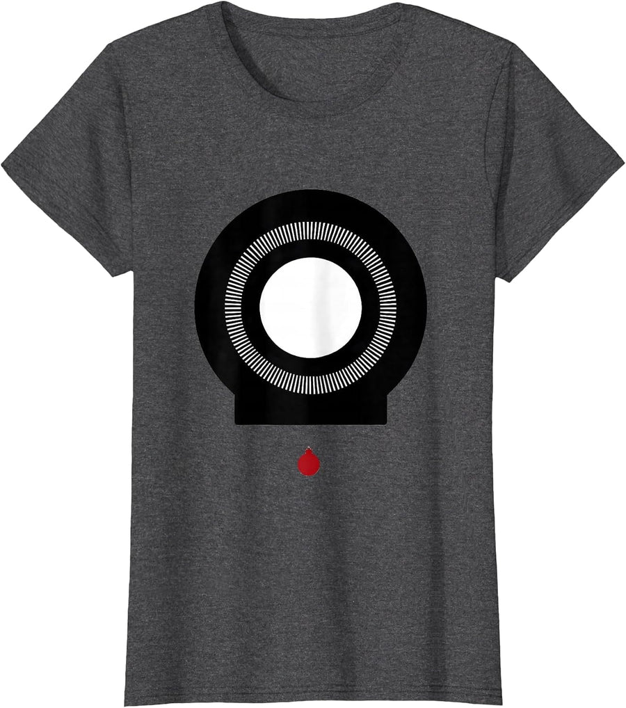 Women's CT Scan Ring Radiology Tech Christmas Humor T-Shirt - Dark Heather Grey