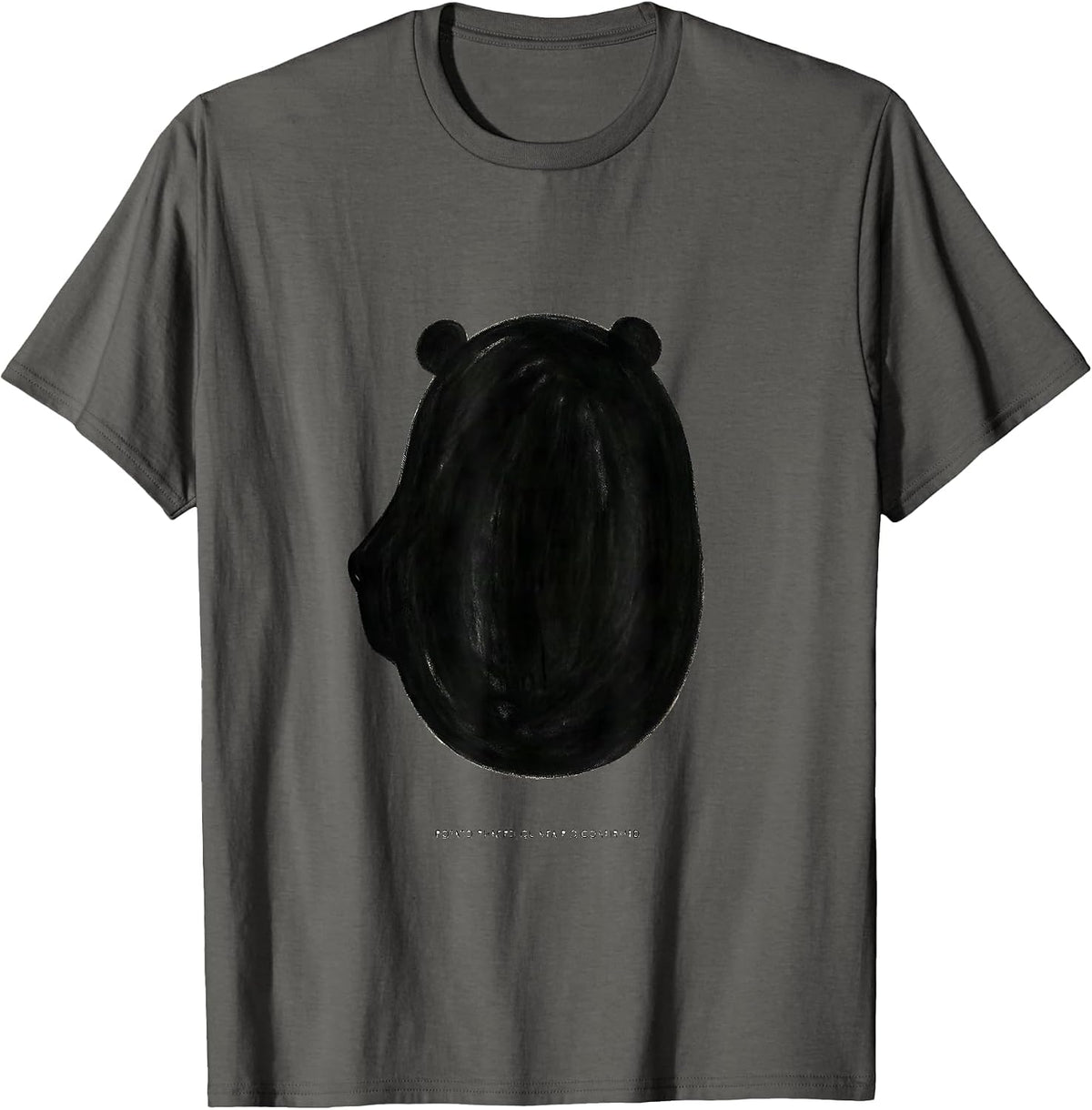 Men's Potato-Shaped, Guinea Pig Confirmed Funny Pig Lover Novelty T-Shirt - Asphalt Grey