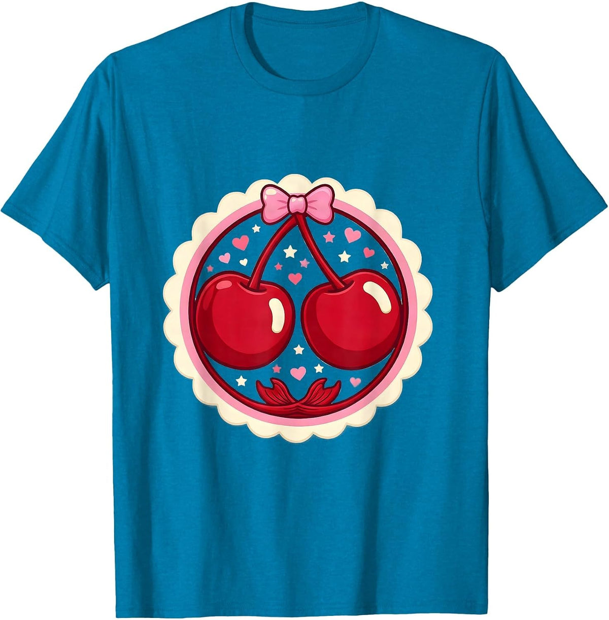 I Love My Girlfriend Koi Fish Yin Yang Design T-Shirt - Sapphire Blue
