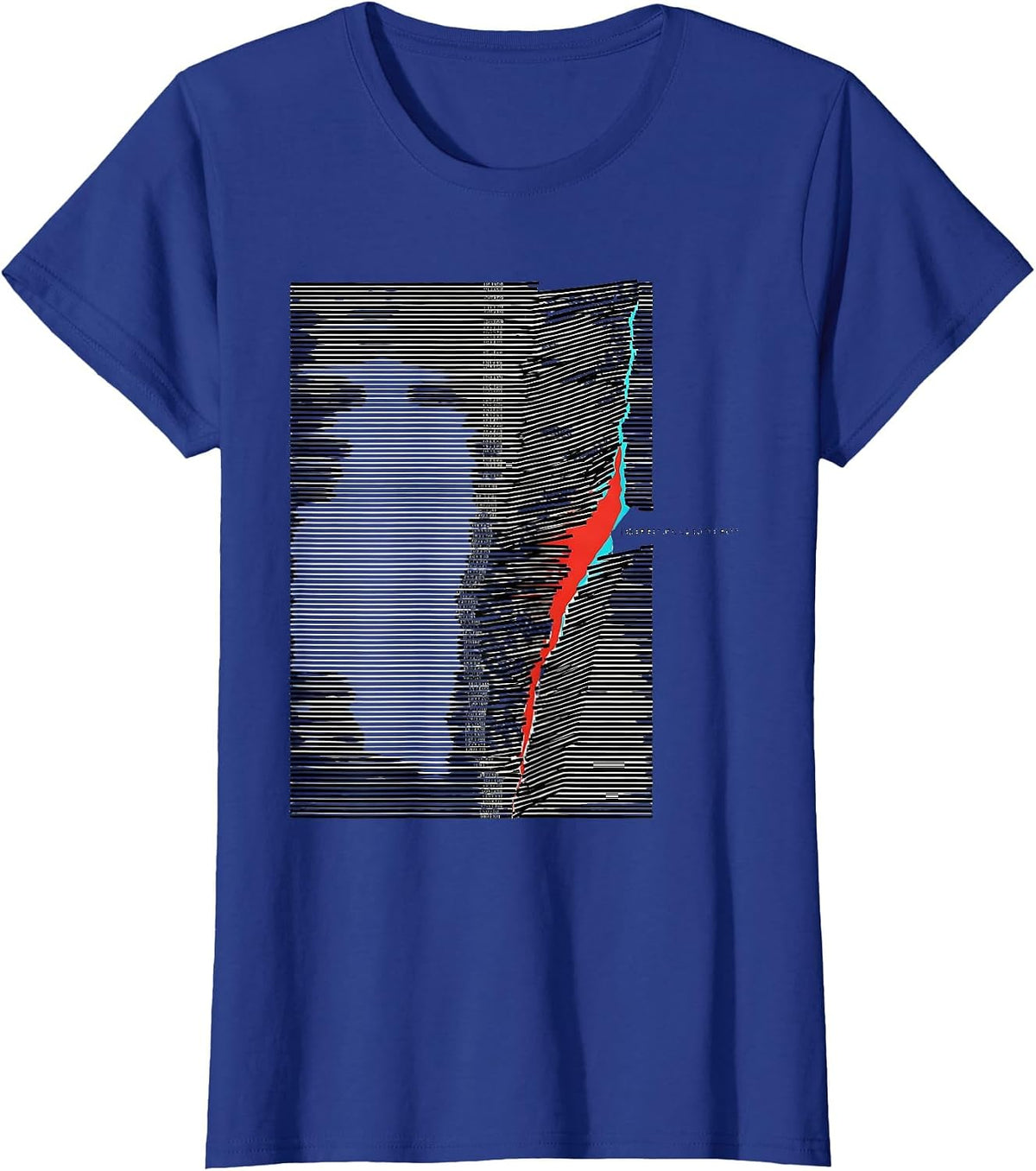 Women's I Keep Returning To The Past Funny History Teacher Back T-Shirt - Royal Blue