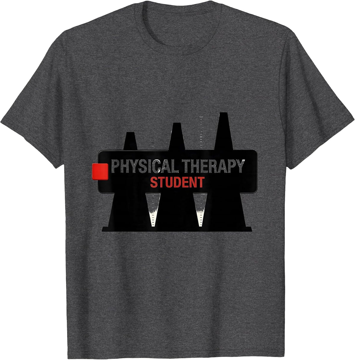 Physical Therapy Student Funny Occupational Therapy OT T-Shirt - Dark Heather Grey