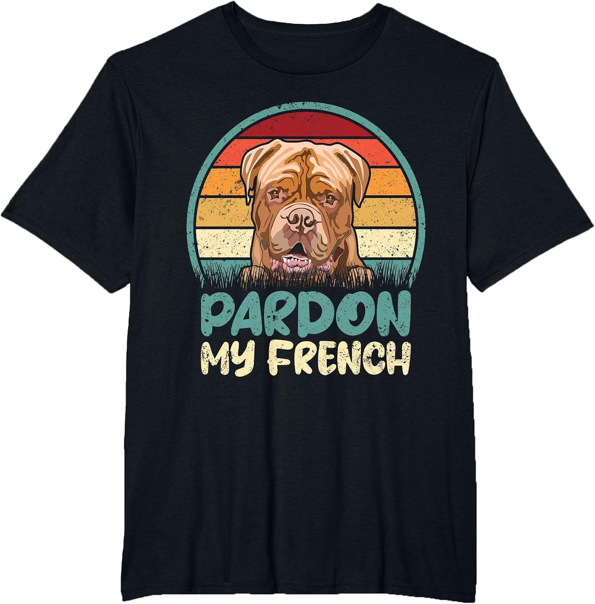 French Mastiff T-Shirt - Black