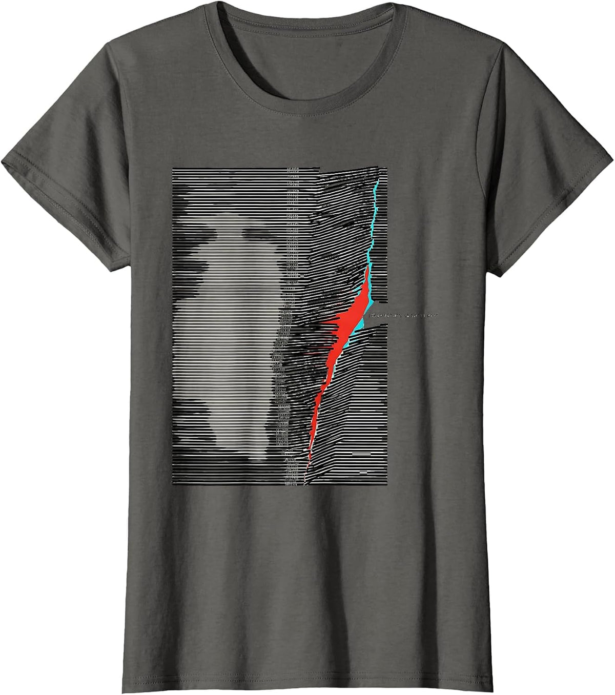 Women's I Keep Returning To The Past Funny History Teacher Back T-Shirt - Asphalt Grey