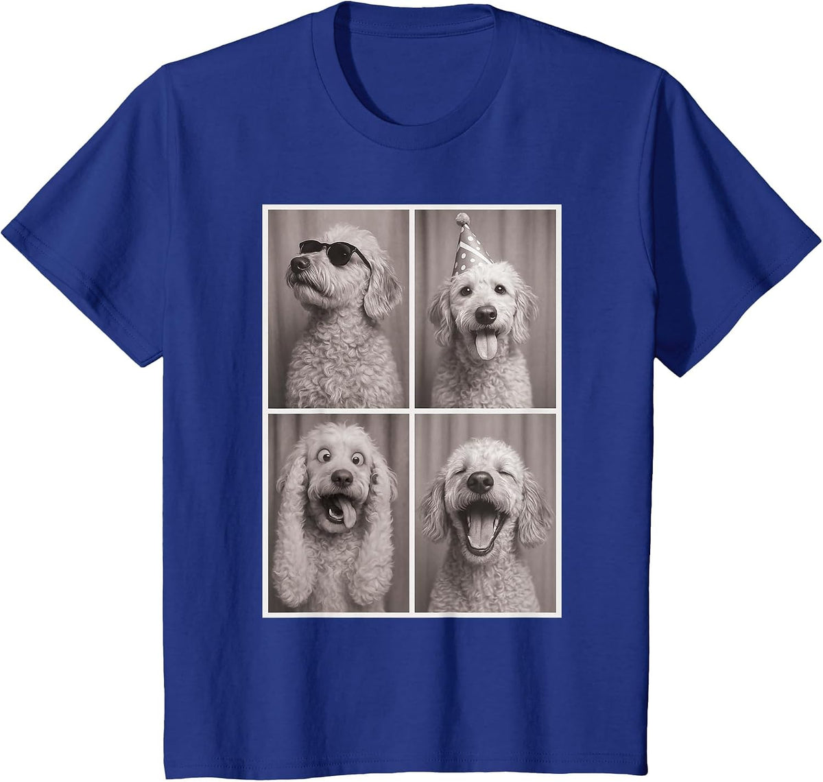 Funny Goldendoodle Doodle Dog T-Shirt - Royal Blue