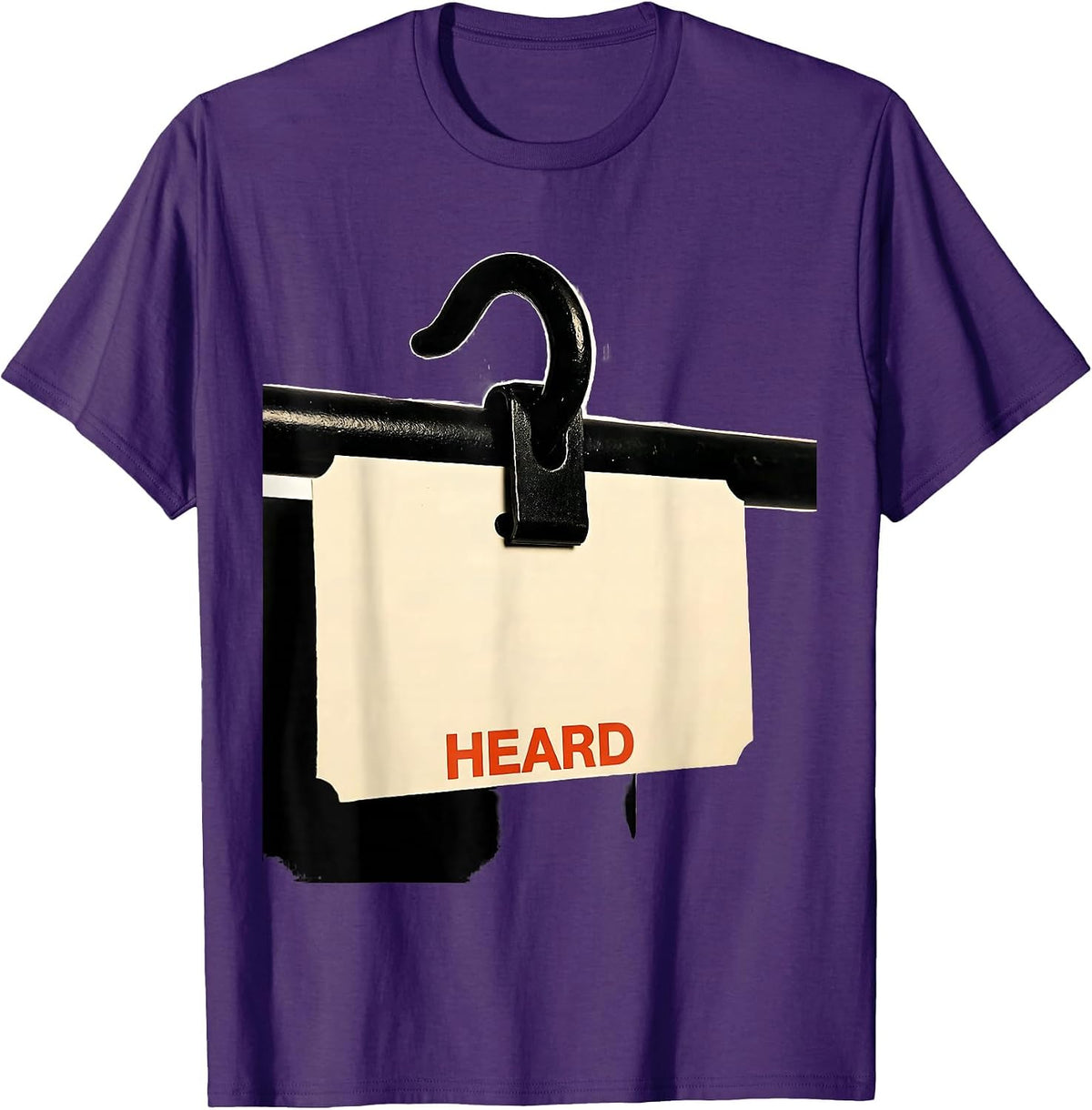 Men's Heard Funny Chef Restaurant Kitchen Slang Lingo Cook Gift T-Shirt - Purple