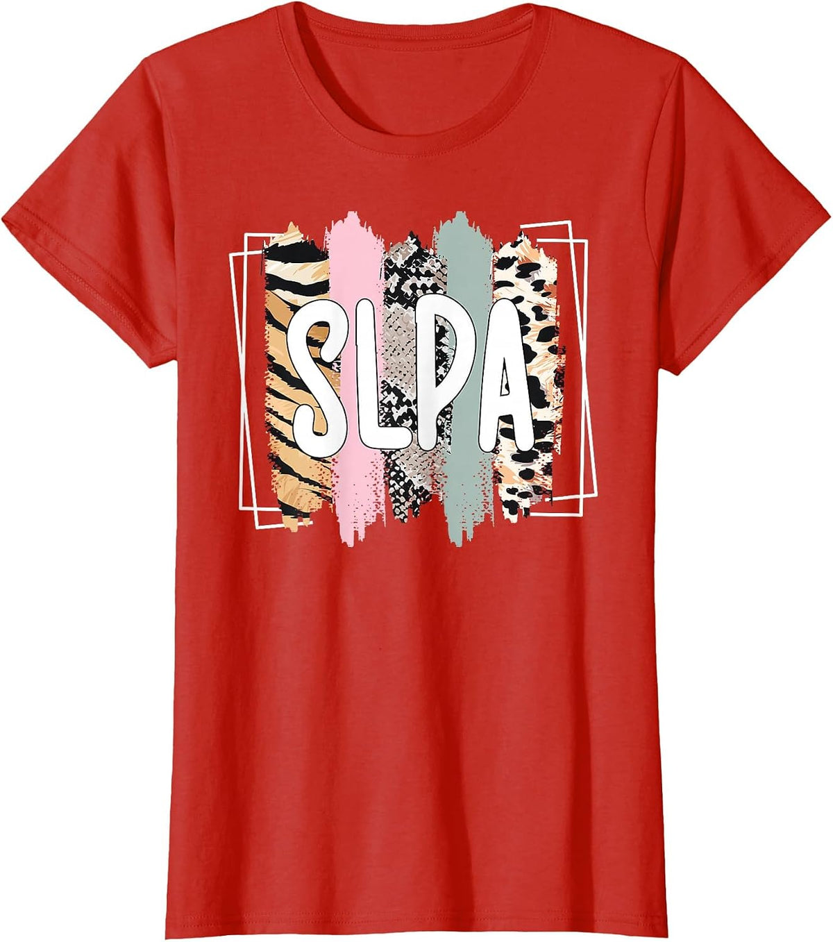 Best SLPA Speech-Language Pathology Assistant T-Shirt - Red