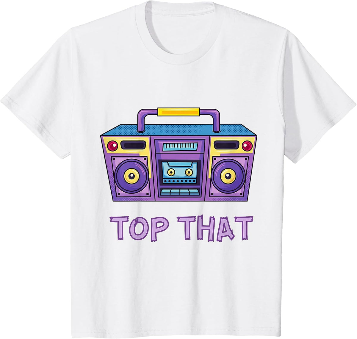 Top that Girl Rap Battle 80s Teen Movie Witch Cult Classic T-Shirt - White