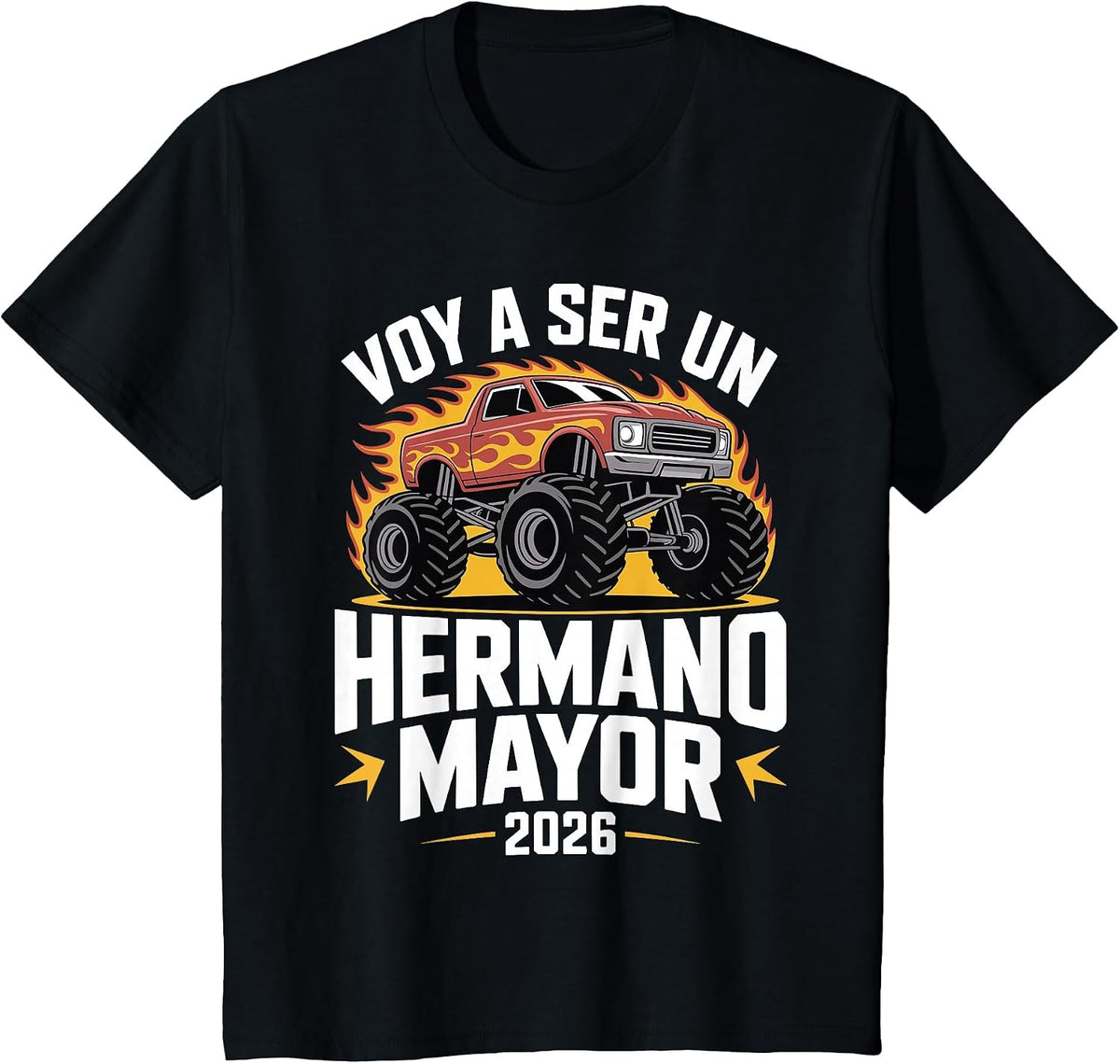 Promoted to Big Brother 2026 Spanish Hermano Mayor 2026 T-Shirt - Black