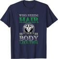 Funny Bodybuilder Men T Shirt T-Shirt - Navy Blue