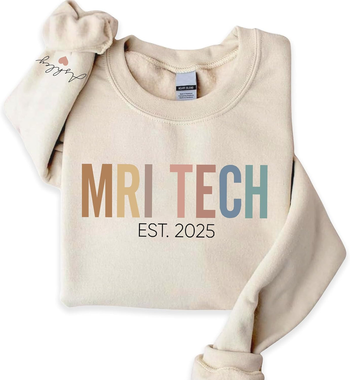 Personalized MRI Tech Sweatshirt, Custom Radiology Shirt, MRI Technician Gift, Gift for Imaging Specialist - Mri Tech