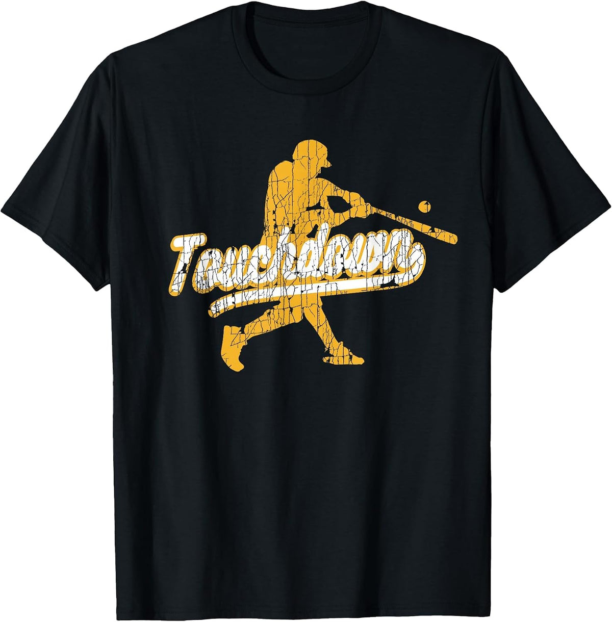 Baseball Apparel Touchdown t Shirt T-Shirt - Black