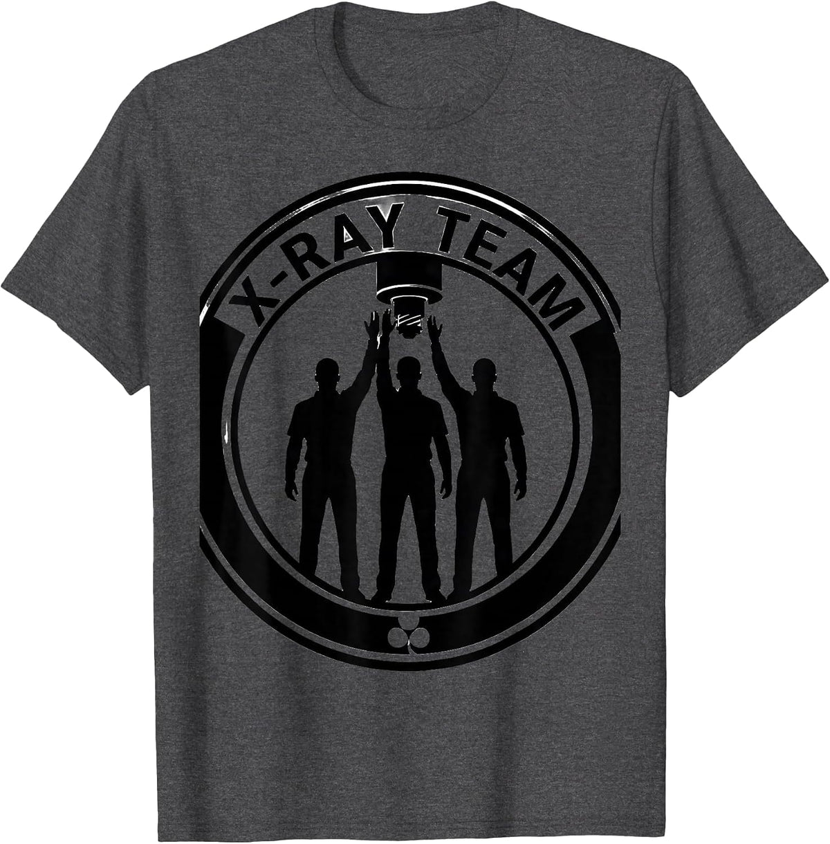 Men's X-Ray Team Radiology Tech Rad Tech X-Ray Technologist T-Shirt - Dark Heather Grey