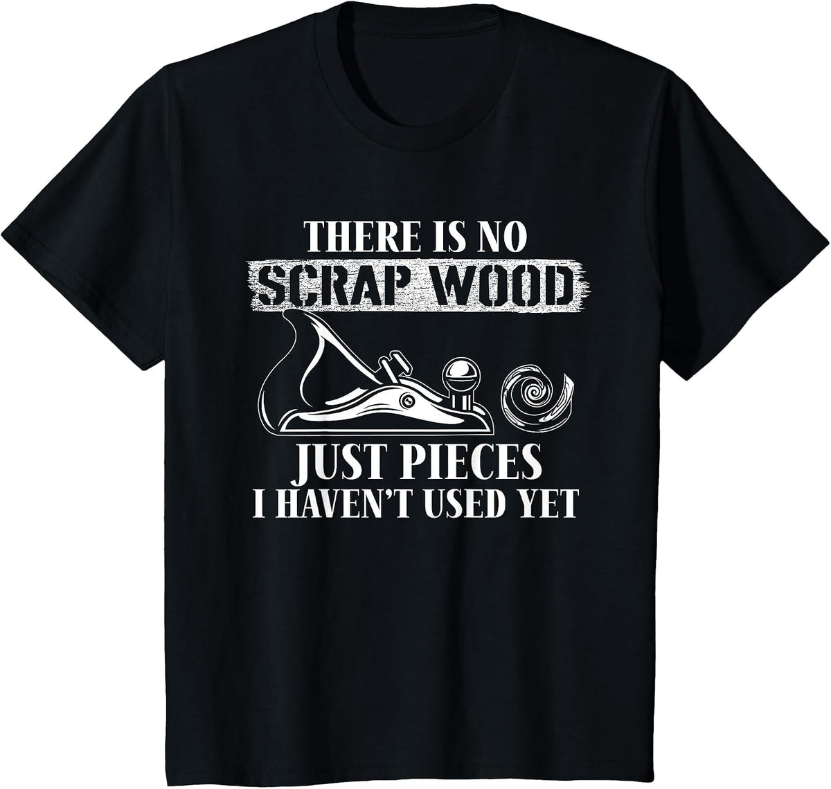 Woodworker Carpenter Tools Vintage Wood Plane There is No T-Shirt - Black