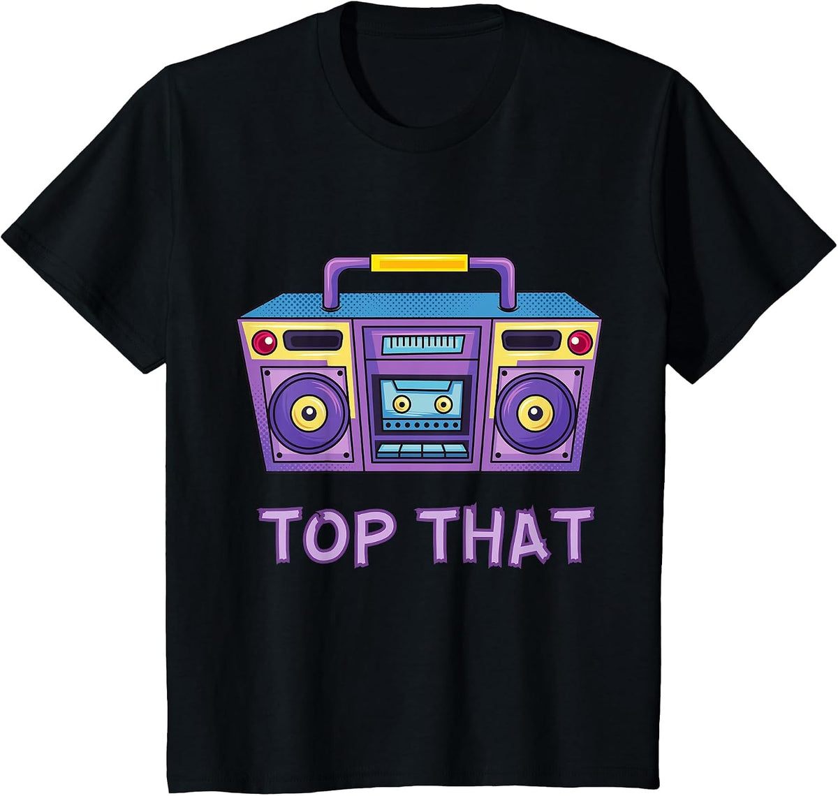 Top that Girl Rap Battle 80s Teen Movie Witch Cult Classic T-Shirt - Black