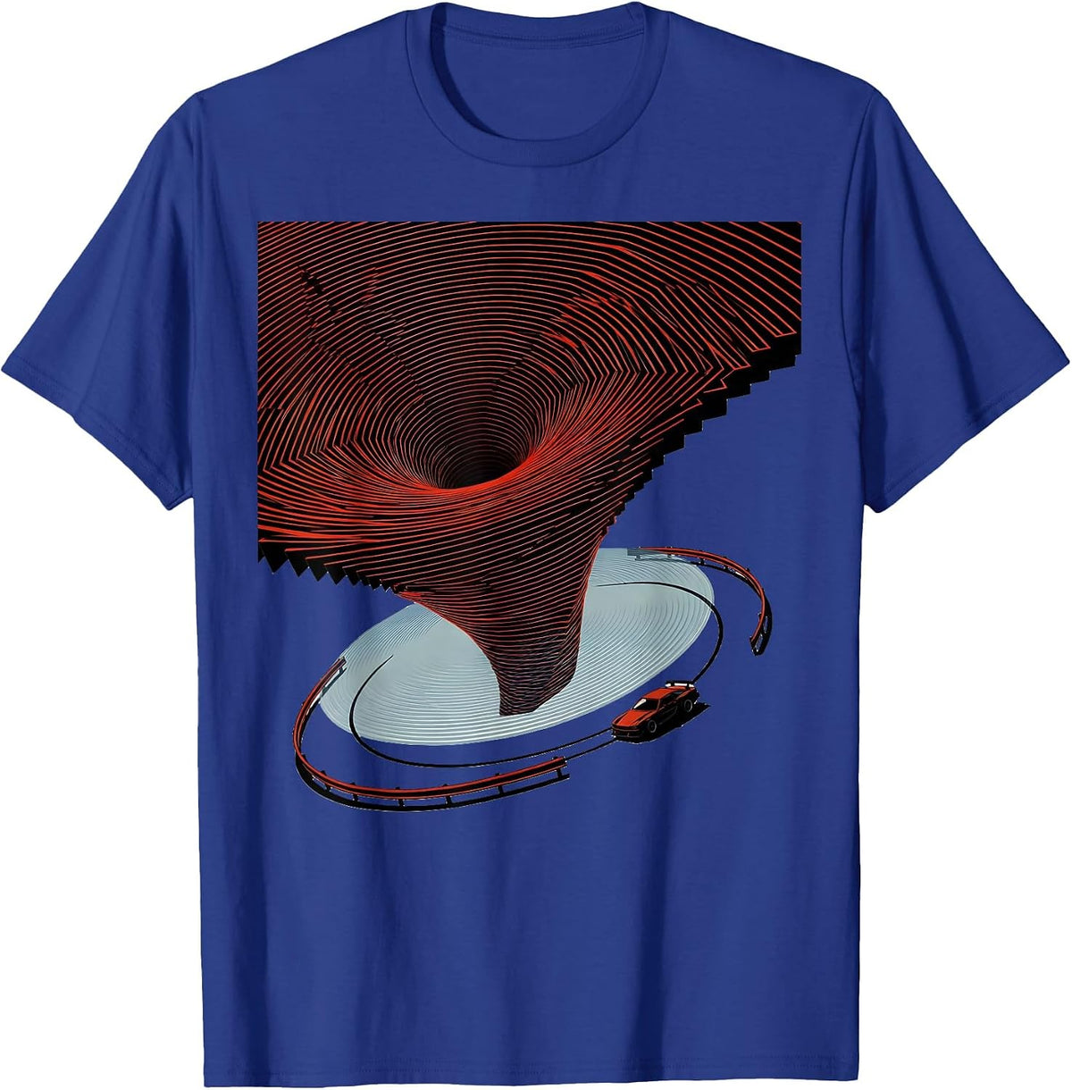 Tornado Chaser Storm Chasing Weather Enthusiast Humor T-Shirt - Royal Blue