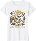Women's No Drama Just Adventures Girls Trip Design T-Shirt - White