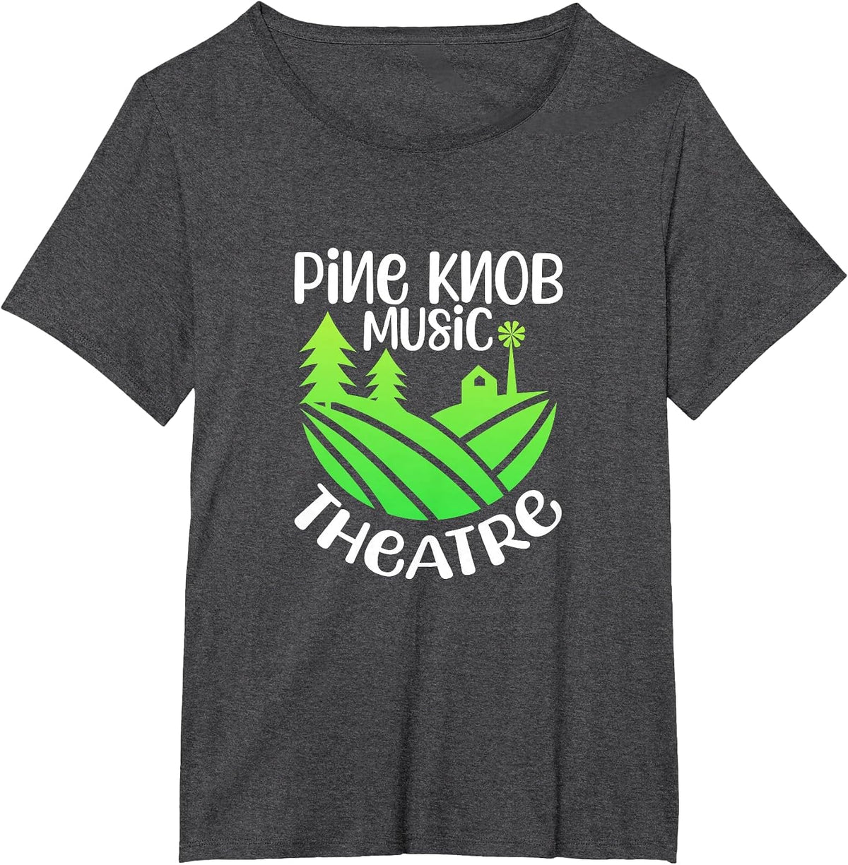 Pine Knob Music Theatre Musician Musical T-Shirt - Dark Heather Grey