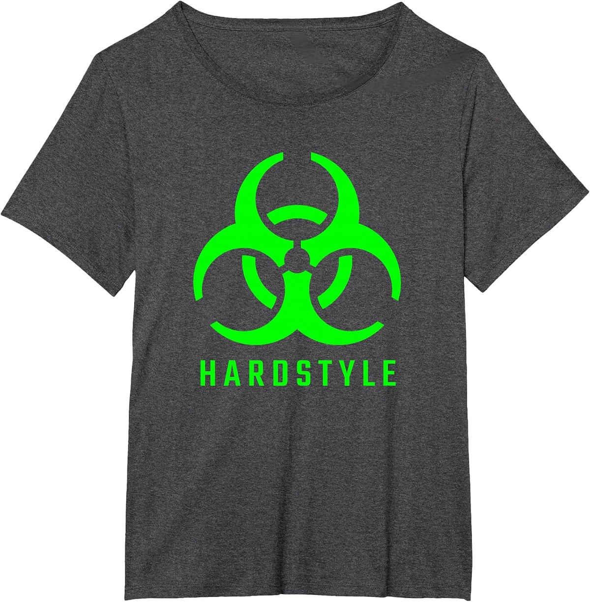 Hardstyle Shirt Biohazard Merchandise for Men, Women T-Shirt - Dark Heather Grey