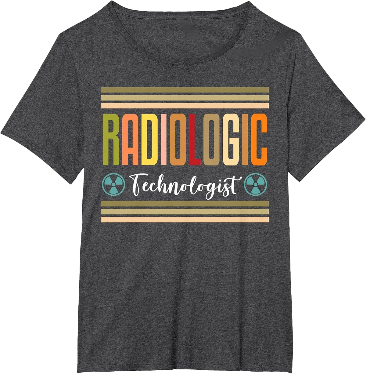 Radiology Radiologic Technologist T-Shirt - Dark Heather Grey