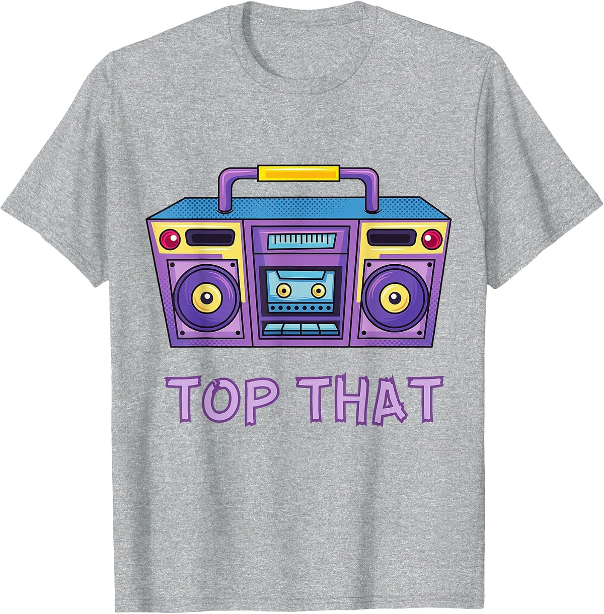 Top that Girl Rap Battle 80s Teen Movie Witch Cult Classic T-Shirt - Heather Grey