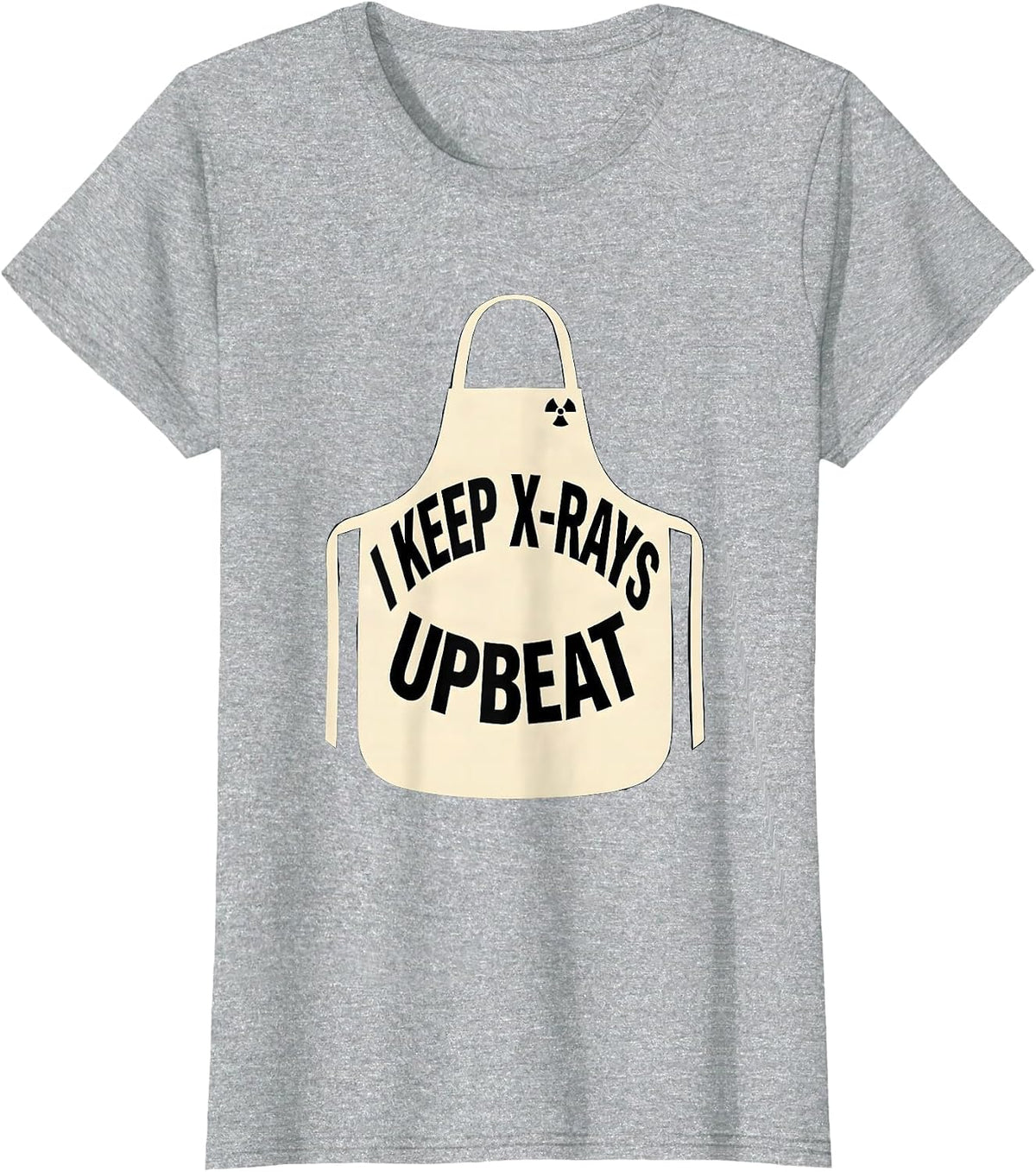 Women's I Keep X-Rays Upbeat Radiology Tech Rad Tech X-Ray T-Shirt - Heather Grey