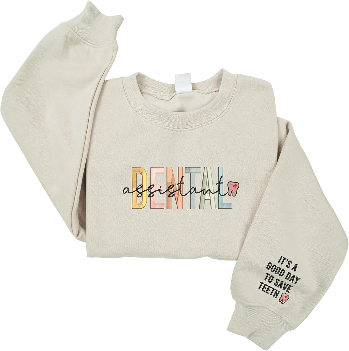 Custom Embroidered Dentist Shirt, Dental Assistant Crewneck, Dentist Gifts, Student Shirt - Style 10