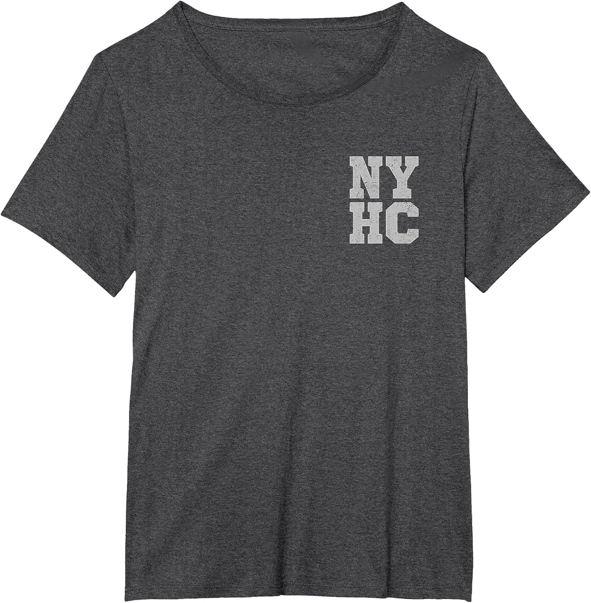 NYHC New York Hardcore Punk T-Shirt - Dark Heather Grey
