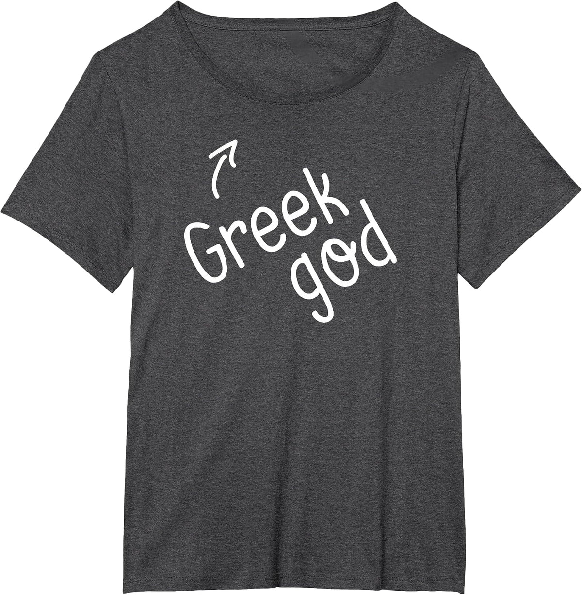 Greek God Halloween Costume Greek Mythology Lover Men Boys T-Shirt - Dark Heather Grey