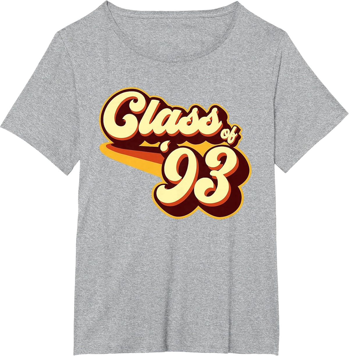 Class of 93 Reunion Retro 1993 T-Shirt - Heather Grey