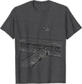 Men's I Don't Rush The Rack Funny Pool Player Billiards Gift T-Shirt - Dark Heather Grey