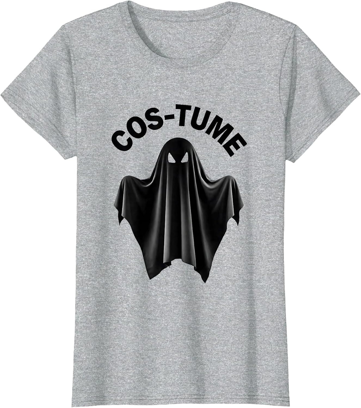 Cos-Tume Funny Math Teacher Halloween Costume Substitute T-Shirt - Heather Grey