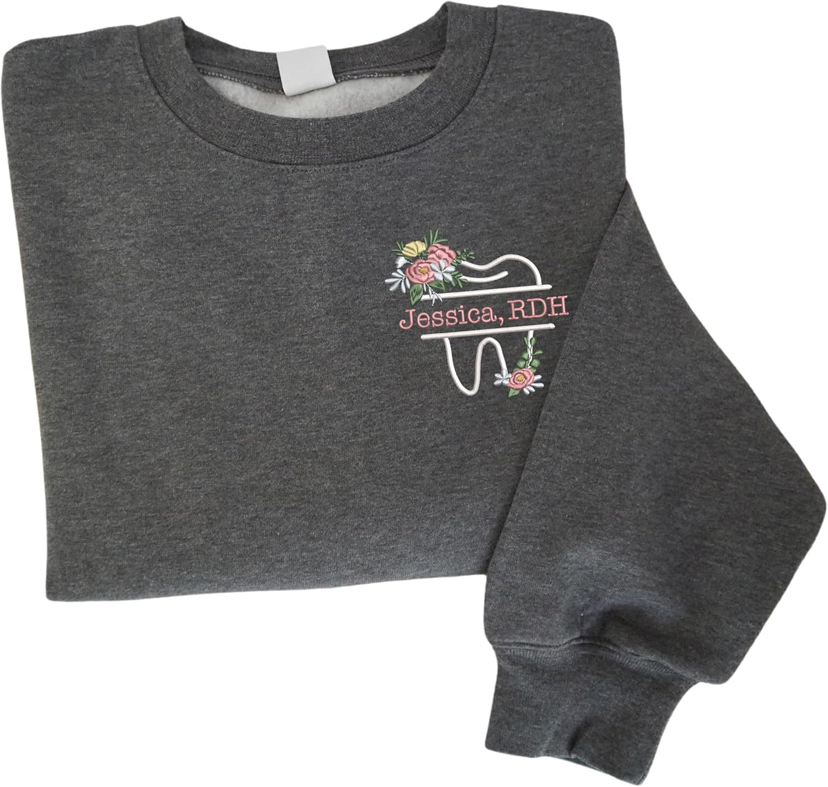 Custom Embroidered Dentist Shirt, Dental Assistant Crewneck, Dentist Gifts, Student Shirt - Style 22