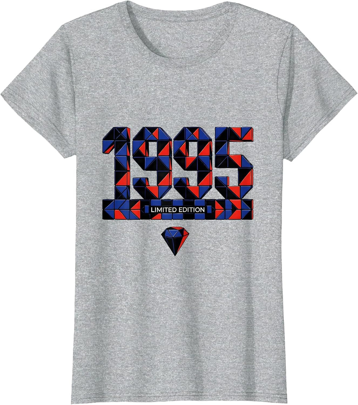 Limited Edition 1995 Vintage Year Stamp 31st Birthday Gift T-Shirt - Heather Grey