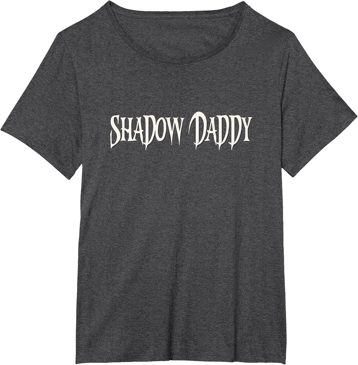 Mens Womens Fantasy Romantasy Book Lover MMC Shadow Daddy T-Shirt - Dark Heather Grey