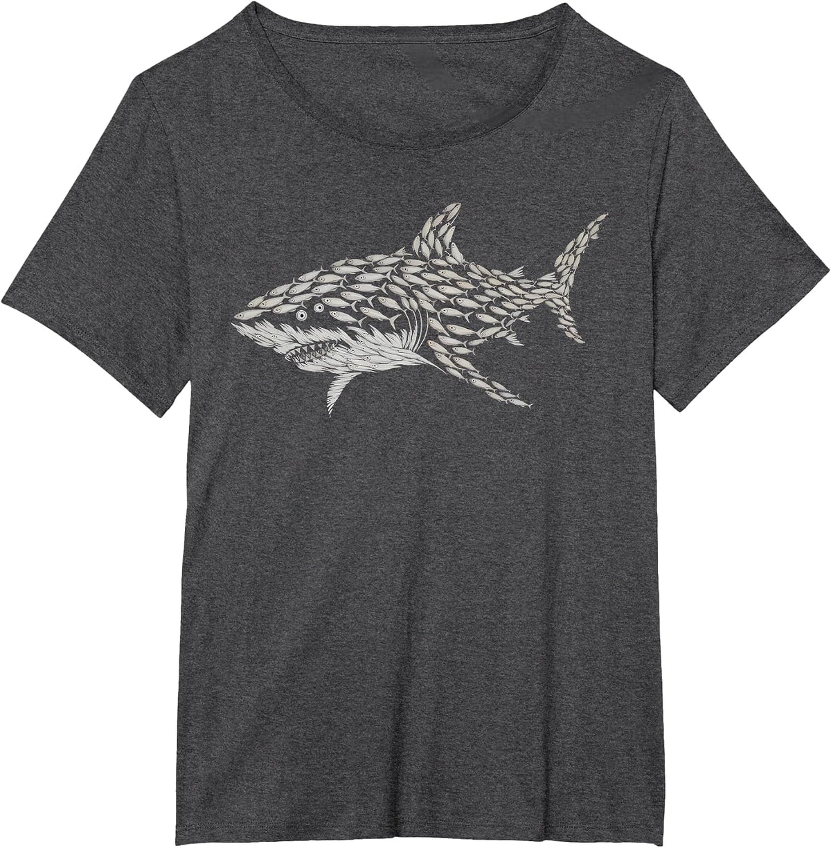 Shark Lover Marine Biology Animal Science Sharks T-Shirt - Dark Heather Grey