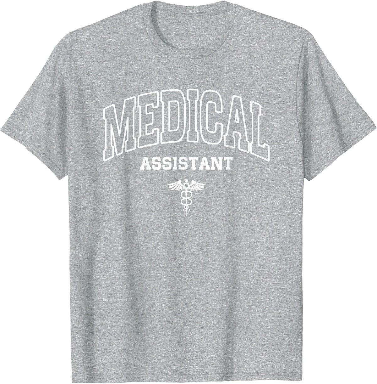 Medical Assistant MA CMA Nursing Doctor Assistant Student T-Shirt - Heather Grey