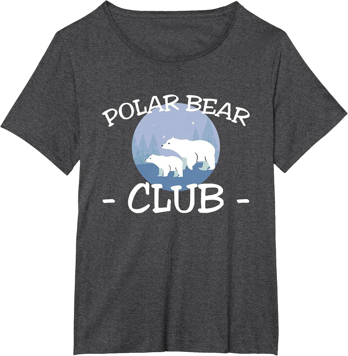 Polar Bear Club Ice Bear Plunge T-Shirt - Dark Heather Grey