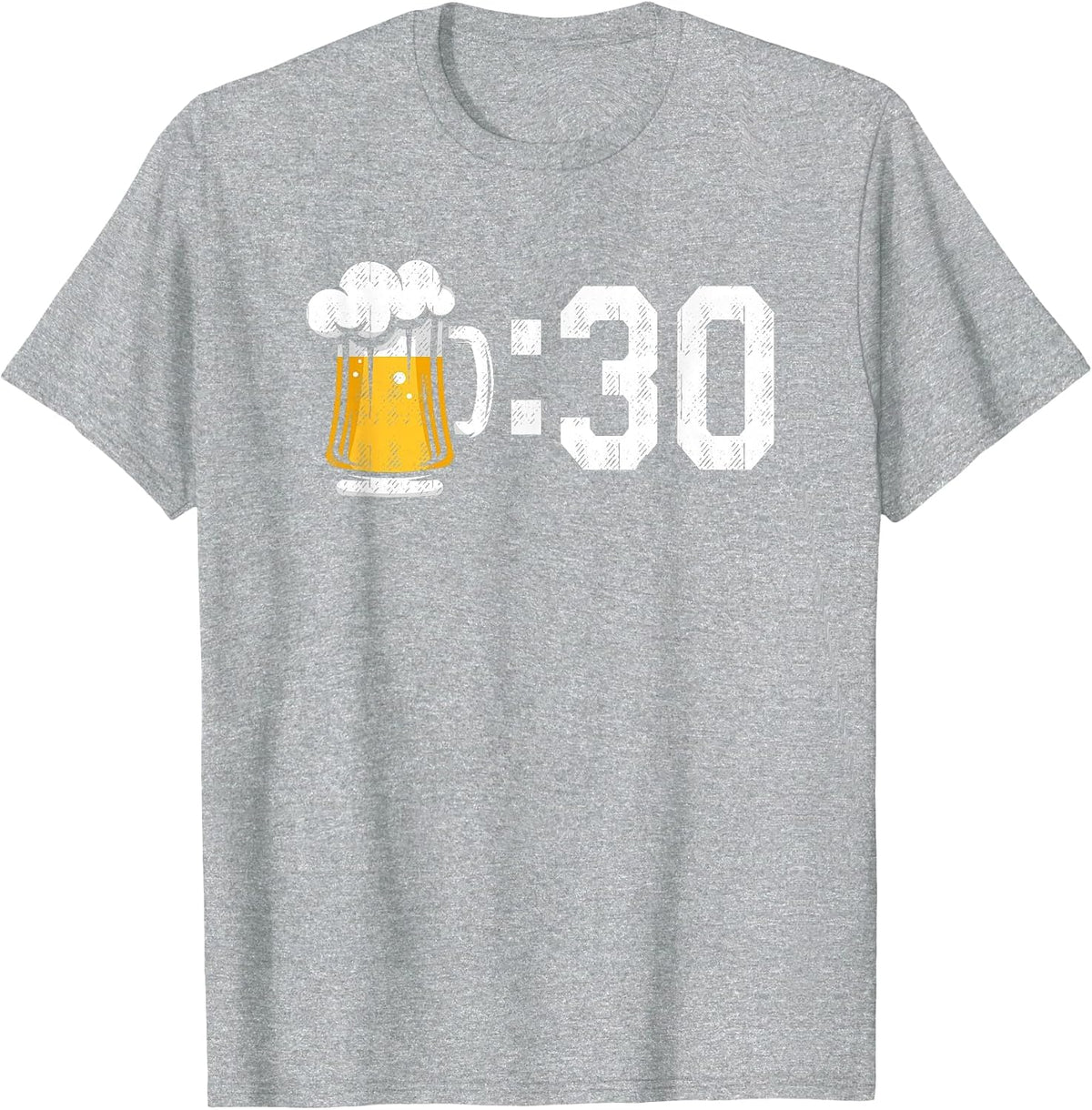 Beer 30 Funny Meme for Beer Drinkers T-Shirt - Heather Grey