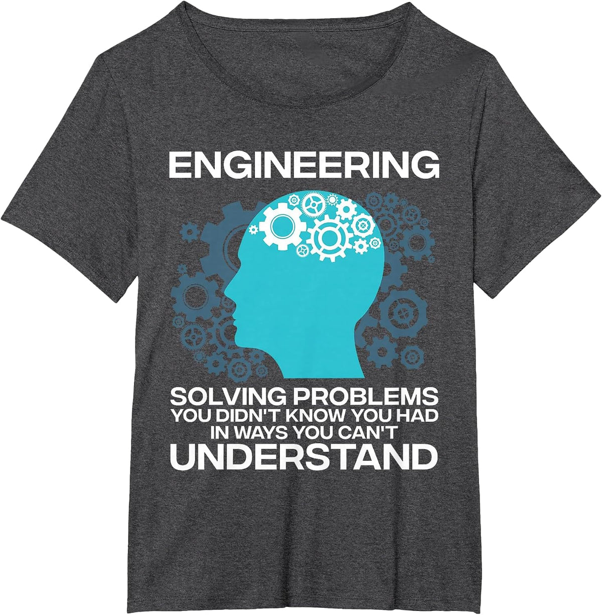 Funny Engineer for Men Women Electrical Civil Engineering T-Shirt - Dark Heather Grey