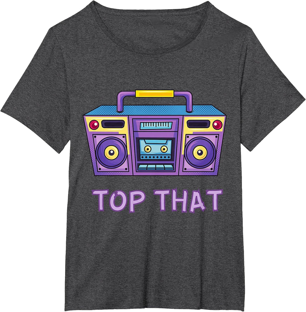 Top that Girl Rap Battle 80s Teen Movie Witch Cult Classic T-Shirt - Dark Heather Grey