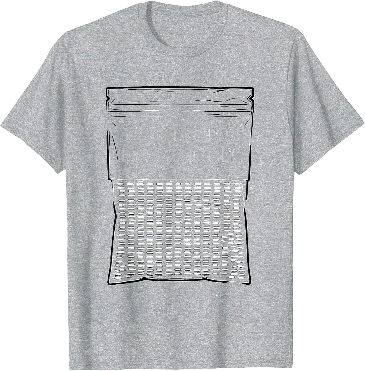 Men's I Count Capsules For The Hourly Funny Pharmacy Tech Humor T-Shirt - Heather Grey