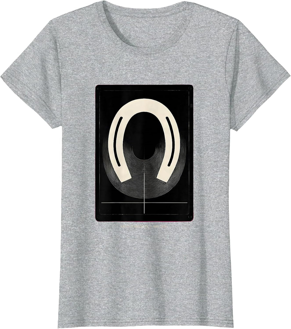 Women's I Keep It Magnetic — MRI Tech Radiology Rad Tech T-Shirt - Heather Grey