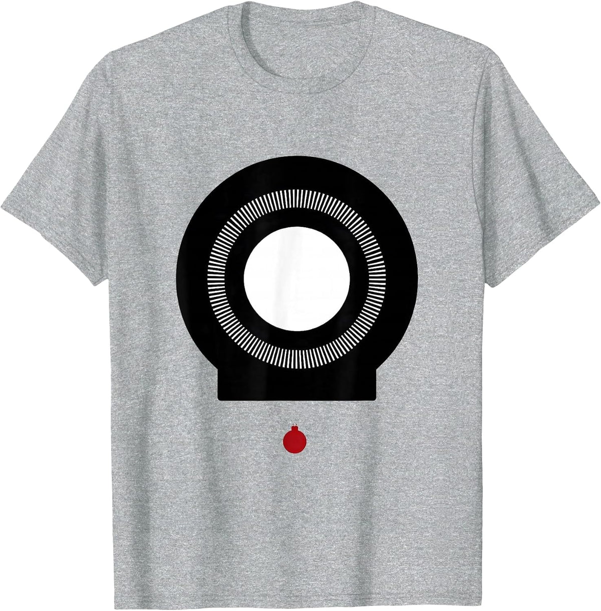 Men's CT Scan Ring Radiology Tech Christmas Humor T-Shirt - Heather Grey