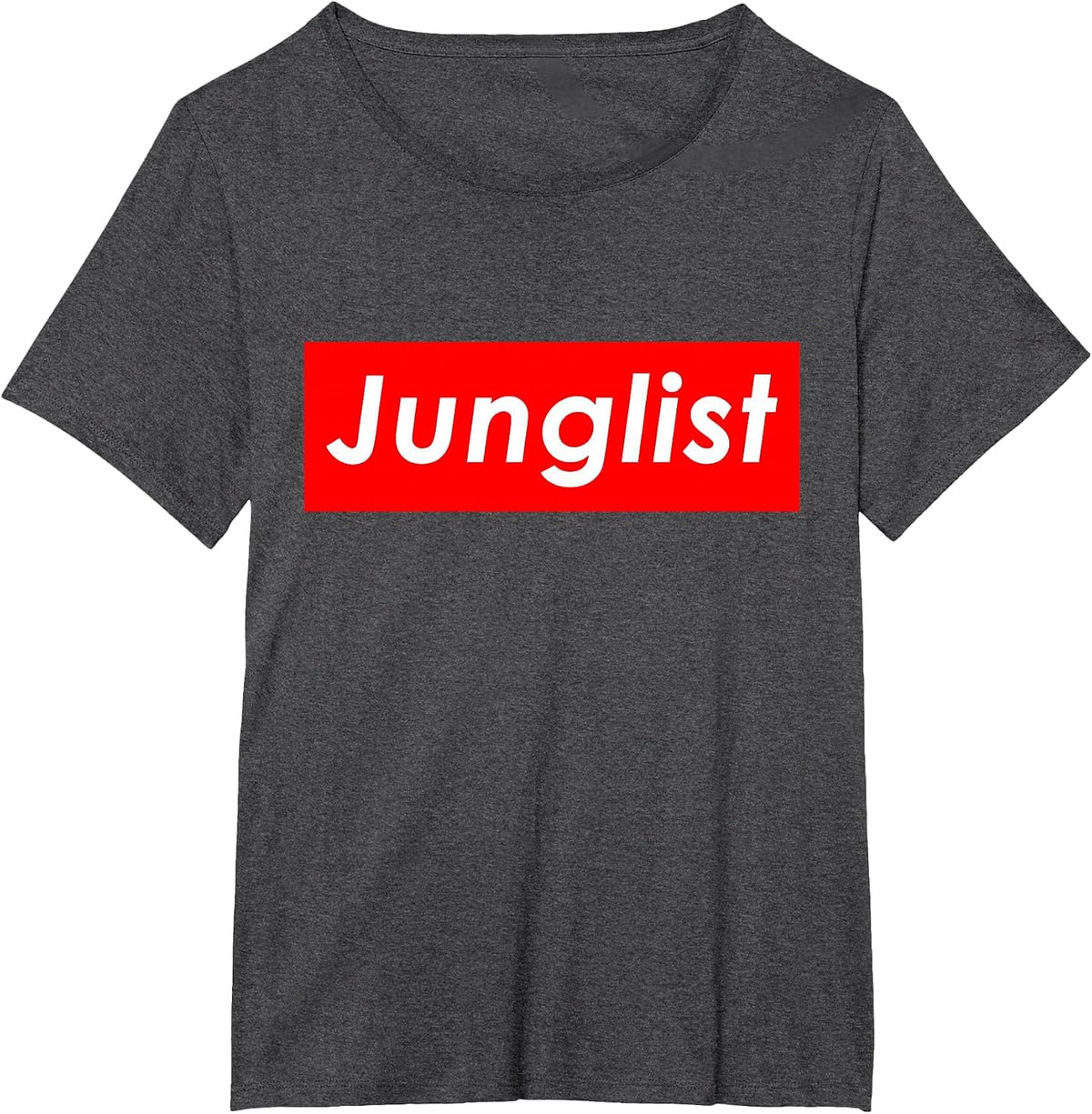 Junglist Music Drum and Bass Rave DJ Costume for Junglists T-Shirt - Dark Heather Grey